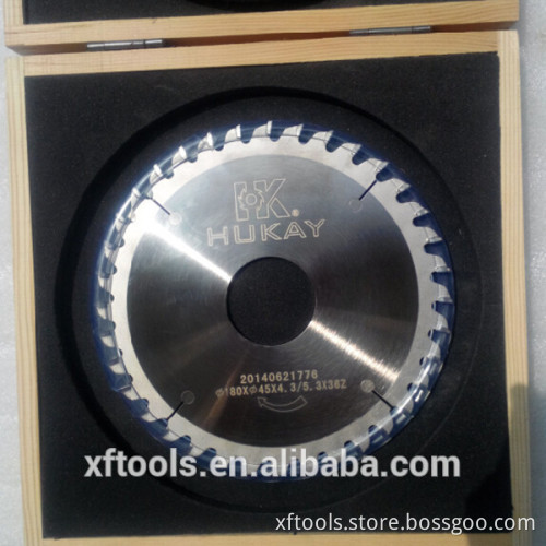 Hukay PCD saw blade for cutting flooring sizing